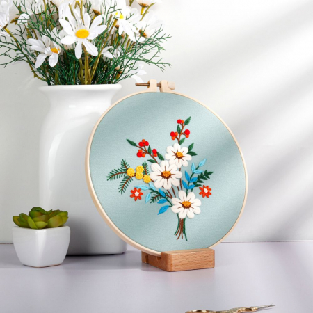 Kit Broderie DIY, Buchet de flori [2]