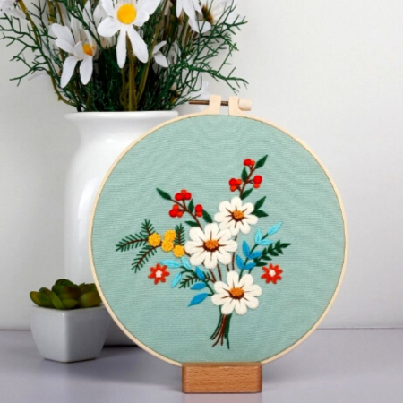 Kit Broderie DIY, Buchet de flori [0]