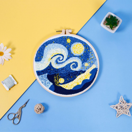 Kit Broderie DIY, Cosmos [5]