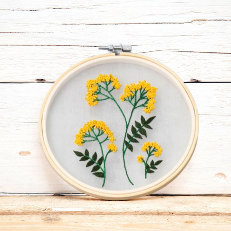 Kit Broderie DIY, Fire de flori [0]