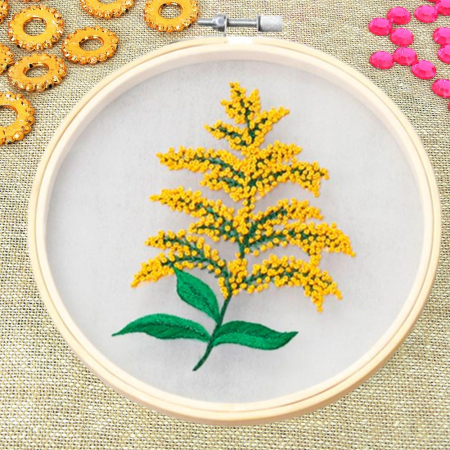 Kit Broderie DIY, Floare Lumina [4]