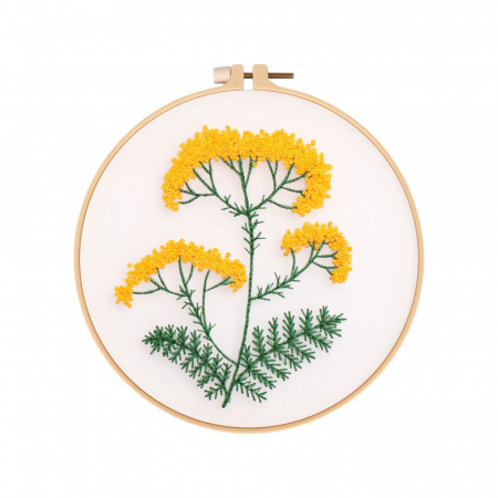 Kit Broderie DIY, Flori galbene [5]