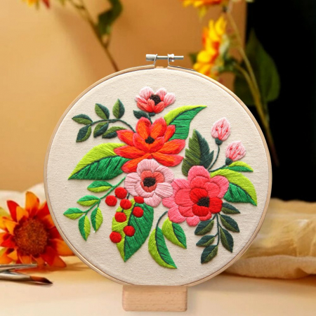 Kit Broderie DIY, Florile iubirii [6]