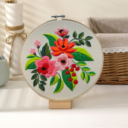 Kit Broderie DIY, Florile iubirii [4]
