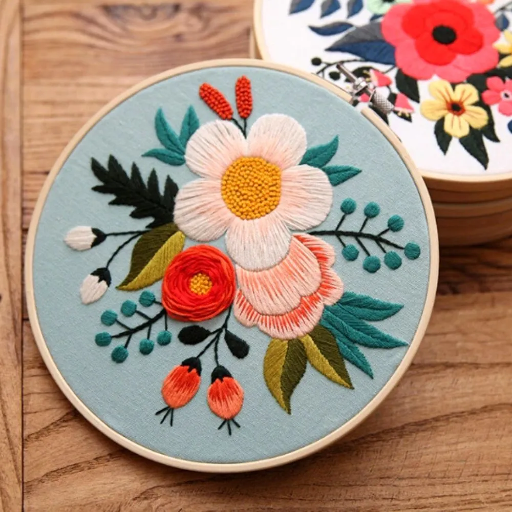 Kit Broderie DIY, Inspiratie cu flori [5]