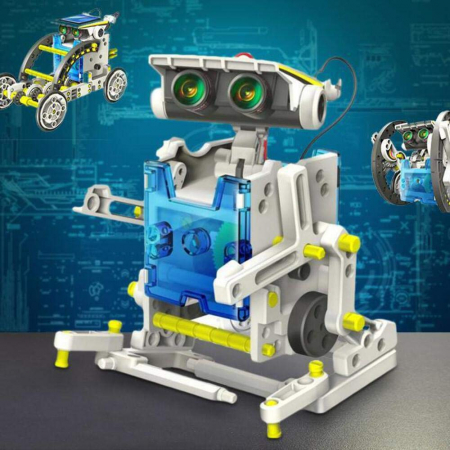 Pentru Copilul din tine - Kit Robot Solar 14 in 1