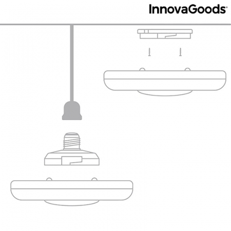 Lampa anti insecte de tavan, LED, ecologica Mosquito Boom [10]