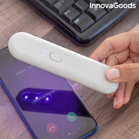 Cadouri pentru Iubita - Lampa bactericida UV Lumean pentru dezinfectie, design portabil