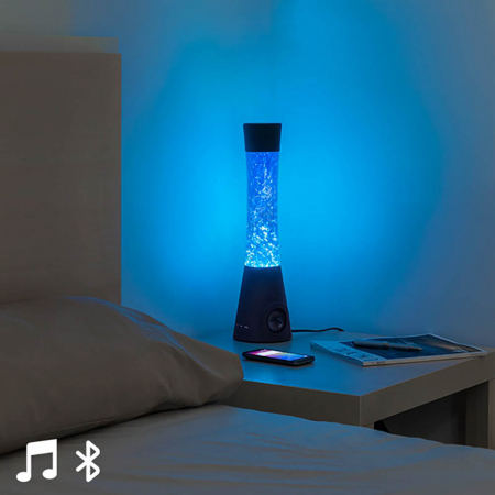 Cadouri pentru Iubita - Lampa lava cu difuzor si microfon