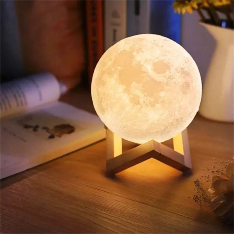 Lampa led luna in culori [3]