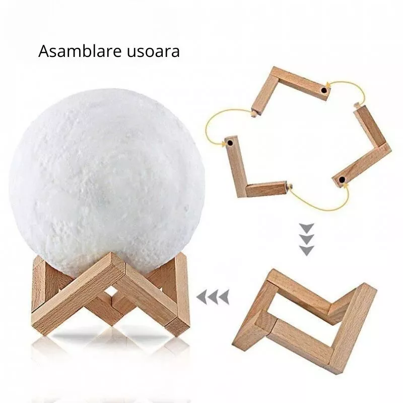Lampa led luna in culori [15]