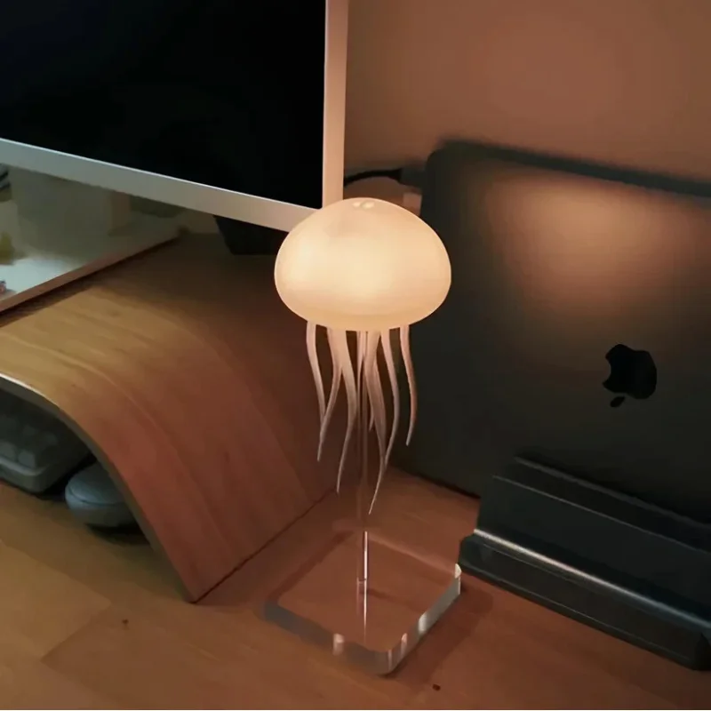 Lampa meduza Smart cu iluminare LED si control vocal [1]
