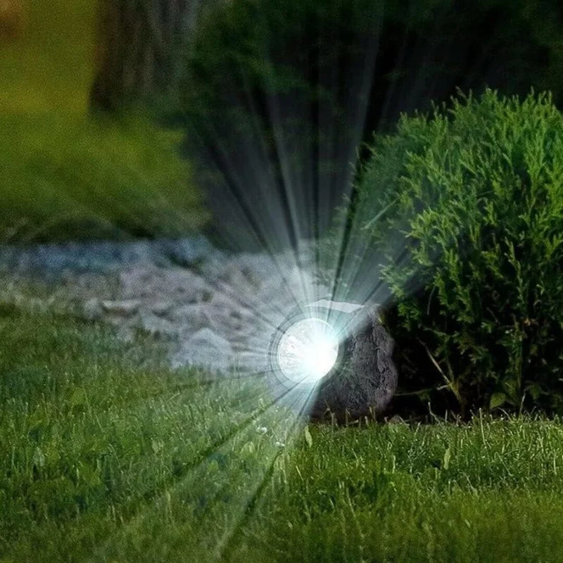 Cadouri pentru Mama - Lampa solara LED de gradina in forma de piatra