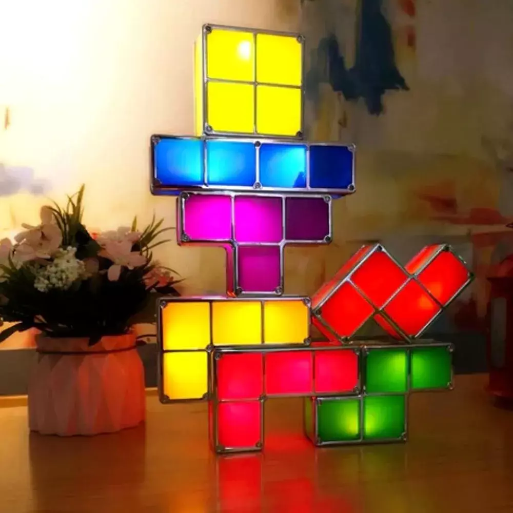 Lampa cu LED-uri in Forme Colorate [2]