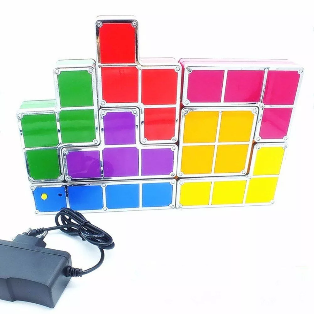 Lampa cu LED-uri in Forme Colorate [7]