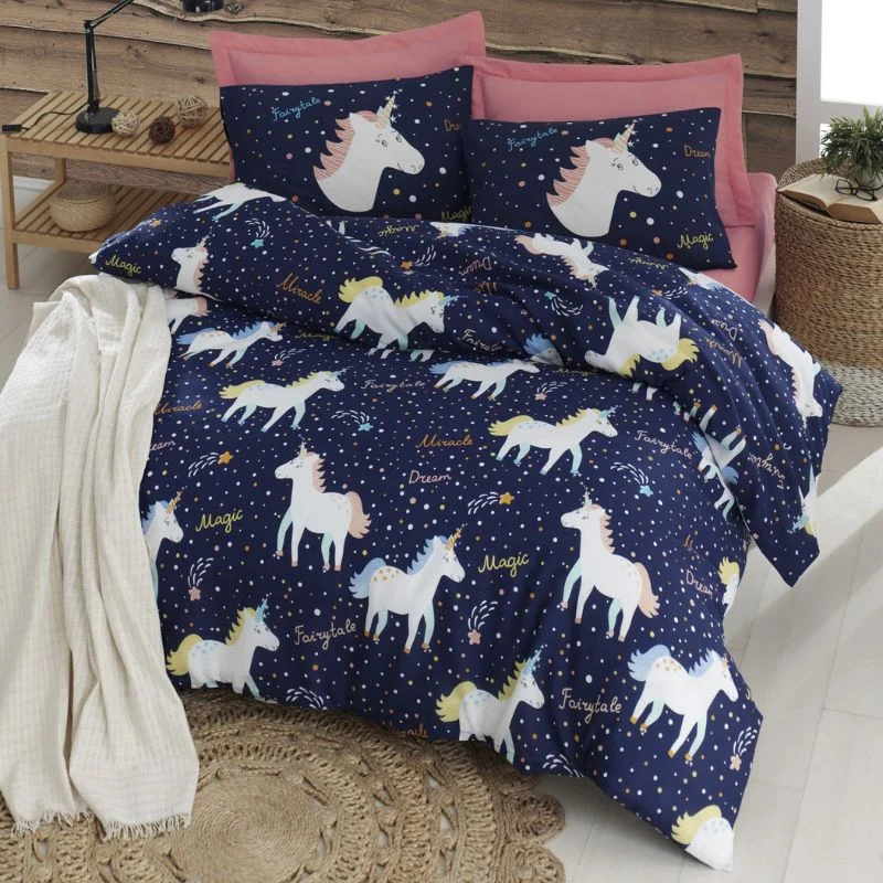 Cele mai noi - Lenjerie pat Magic Unicorn - 200x220 cm, 2 fete de perna
