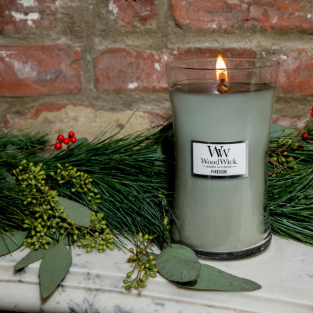LUMANARE PARFUMATA WOODWICK FIRESIDE [2]