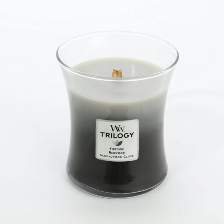 LUMANARE PARFUMATA WOODWICK TRILOGY WARM WOODS BORCAN MEDIU [1]