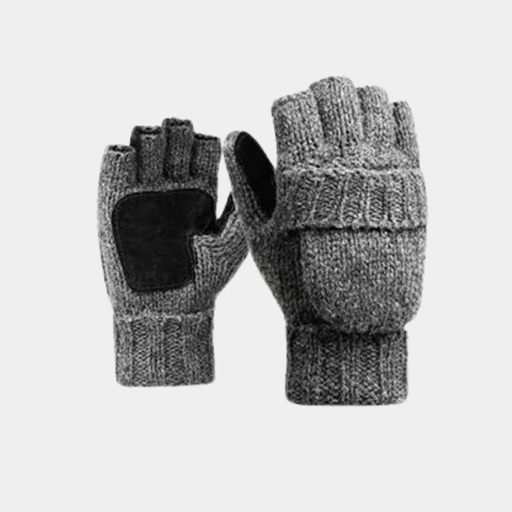 Manusi barbati, de iarna, din lana de Alpaca [4]