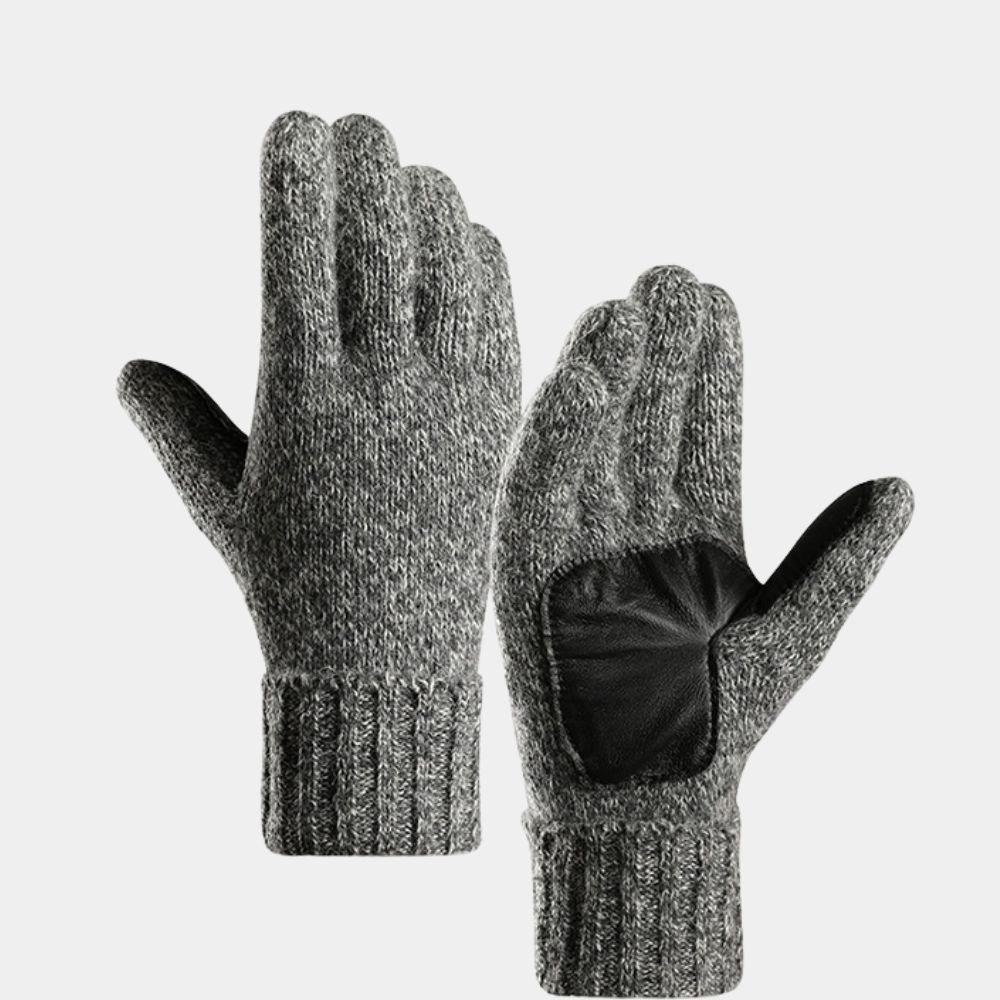 Cadouri de Craciun pentru Familie - Manusi barbati, de iarna, din lana de Alpaca