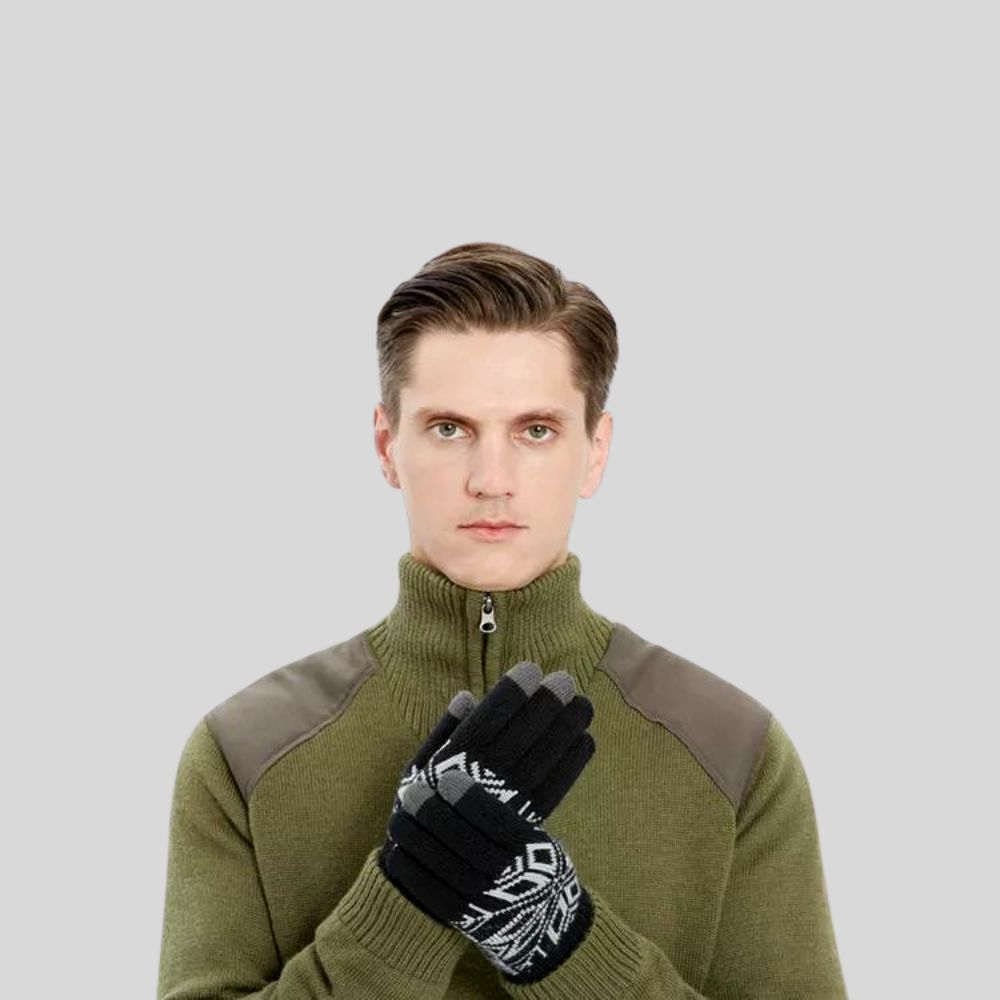 Manusi barbati iTouch screen sensitive, Rombo [1]