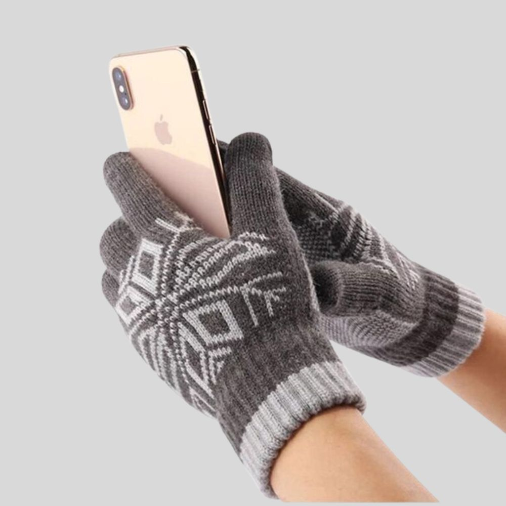 Manusi barbati iTouch screen sensitive, Rombo [2]