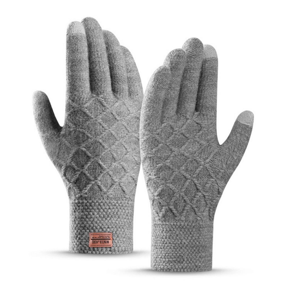 Manusi barbati iTouch screen sensitive, Tricot [6]