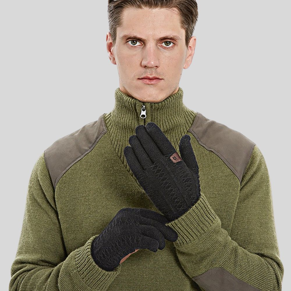 Manusi barbati iTouch screen sensitive, Tricot palm [1]