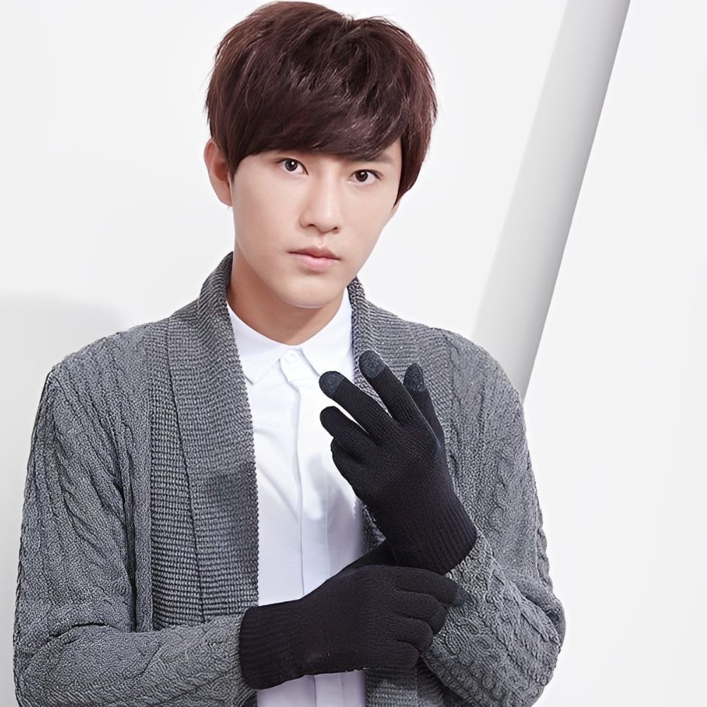 Manusi barbati, Touch sensitive, cu Aderenta pentru Telefon [2]