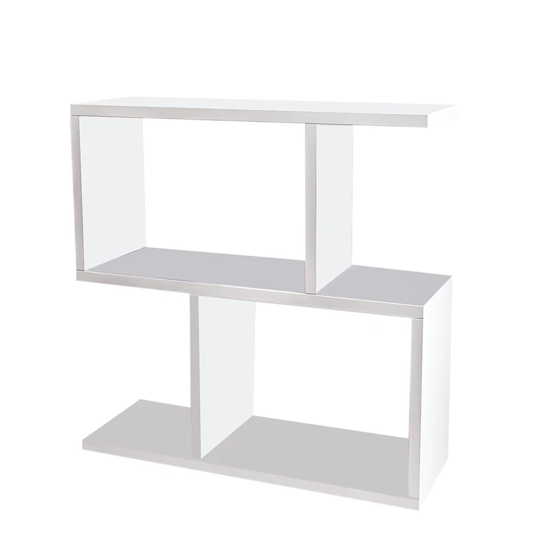 Masuta laterala Life alba, cu structura compacta si spatiu de depozitare [1]