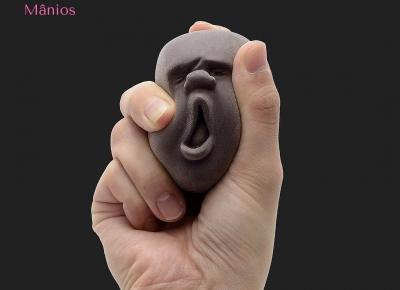 Cadouri Barbati - Minge antistres cu fata umana