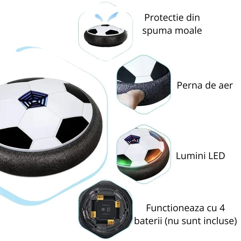 Minge de fotbal pentru interior cu lumini [9]