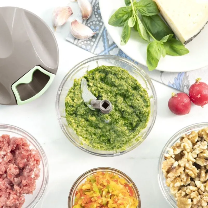 Mini tocator manual cu funie Eco-Friendly [3]