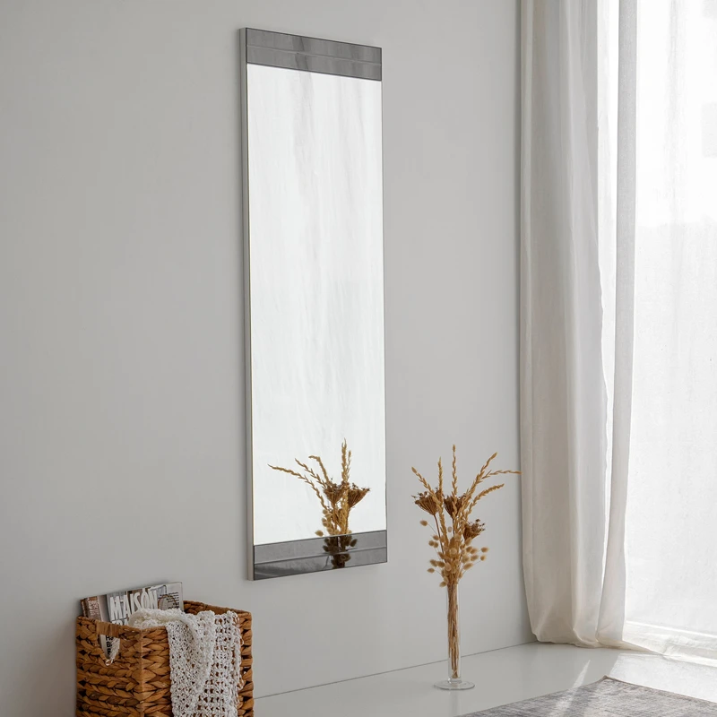 Cele mai noi - Oglinda A350 alba, design minimalist, ajustabila pe orizontala si verticala