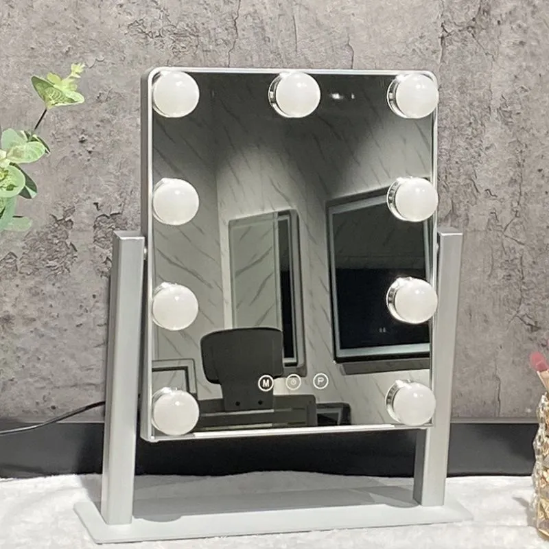 Oglinda machiaj cu Smart Touch si 9 becuri Vanity [4]