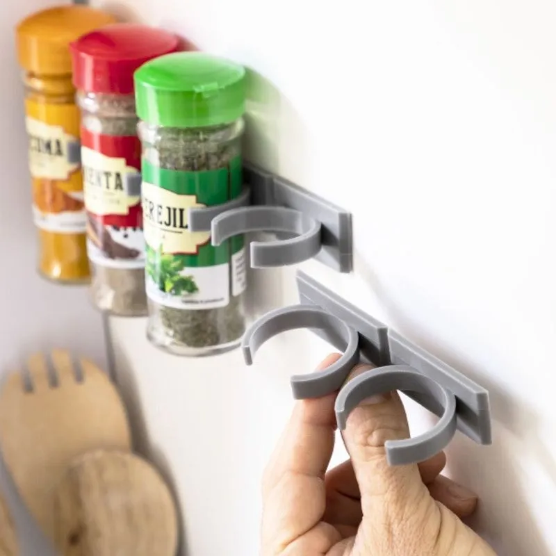 Organizator de condimente cu fixare adeziva Solutie ingenioasa [2]