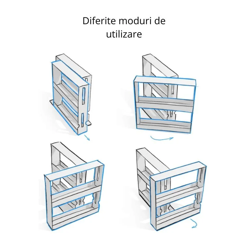 Organizator de condimente glisant [10]
