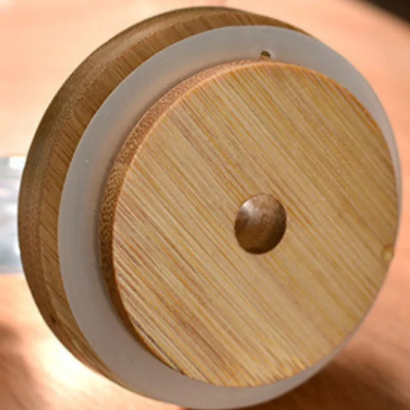 Pahar cu Capac din Lemn si Pai Reutilizabil [4]