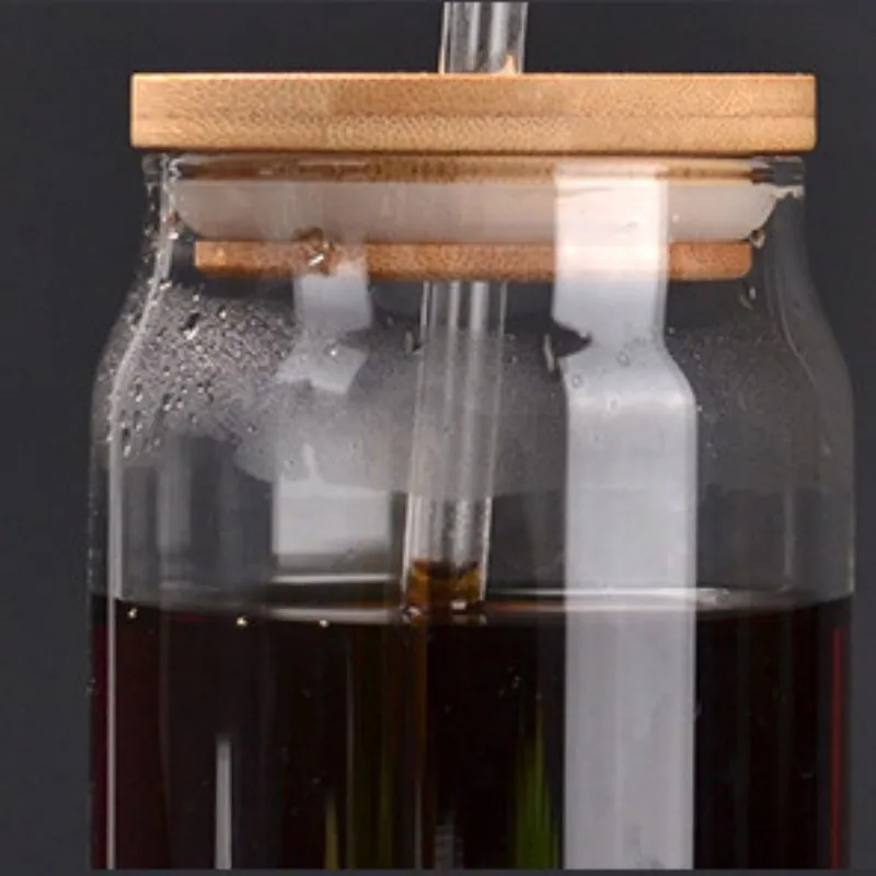 Pahar cu Capac din Lemn si Pai Reutilizabil [3]