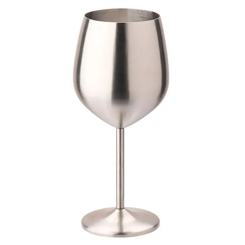 Pahar vin din Otel Inoxidabil Matte Silver [4]