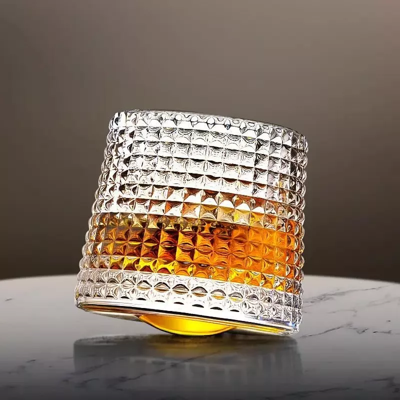 Cadouri Barbati - Pahar whiskey, Deluxe Rotating Diamond