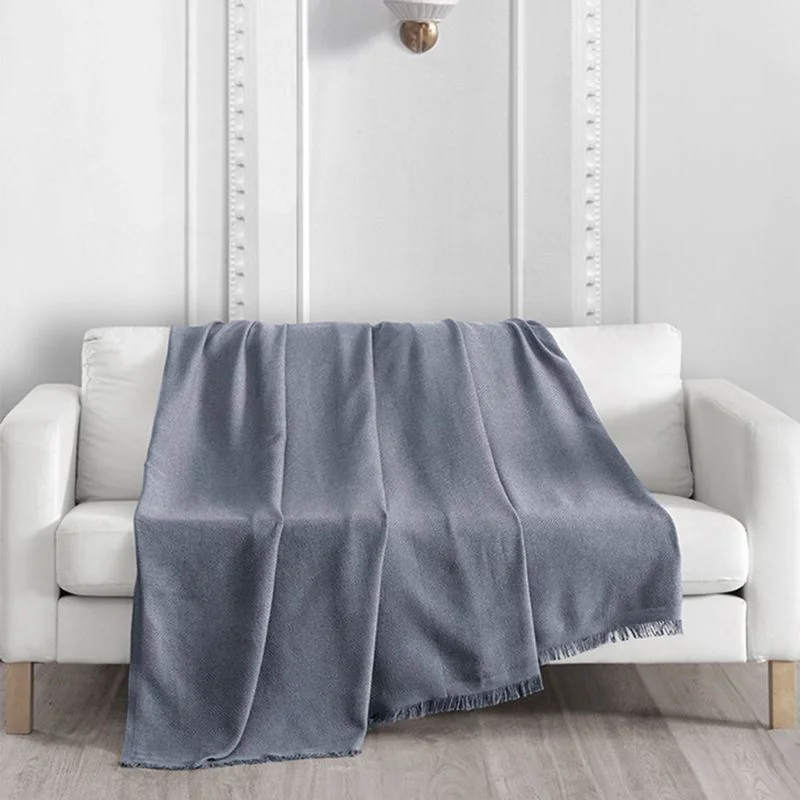 Patura bumbac Elite - Antracit, 175x230 cm [0]