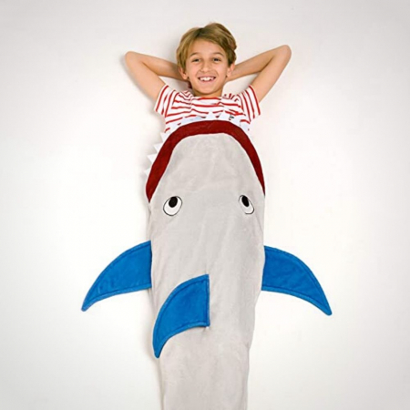 Cadouri Copii - Paturi pentru copii, Rechin, 240g/mp