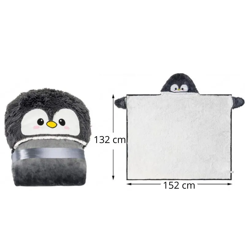 Patura Pinguin cu Maneci si Gluga [7]