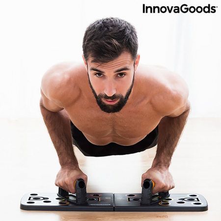 Placa fitness cu benzi elastice de rezistenta si ghid exercitii [3]