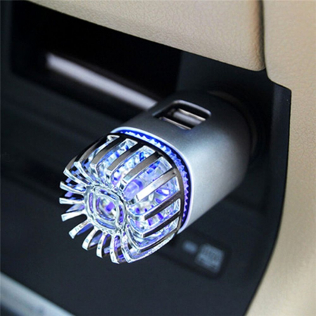 Purificator auto cu incarcator dual port USB [1]