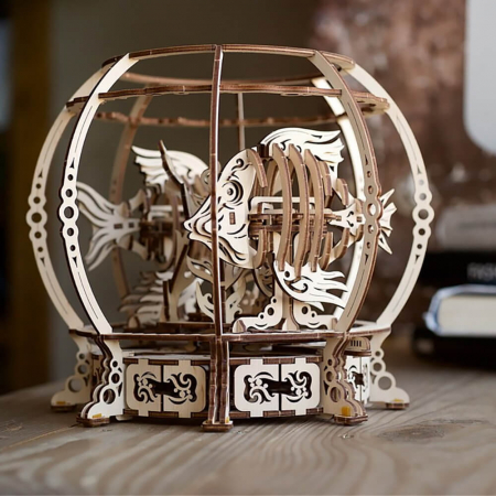 Puzzle 3D Acvariul mecanic, Ugears [2]