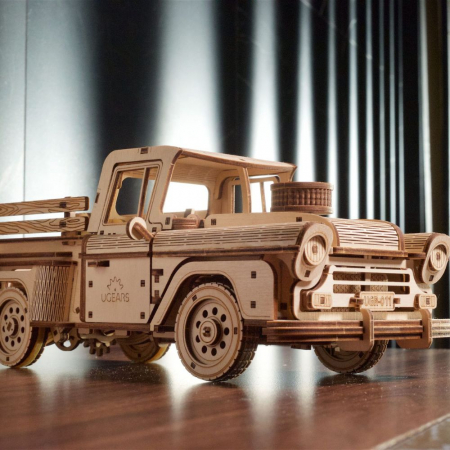 Puzzle 3D Camioneta Lumberjack, Ugears [0]