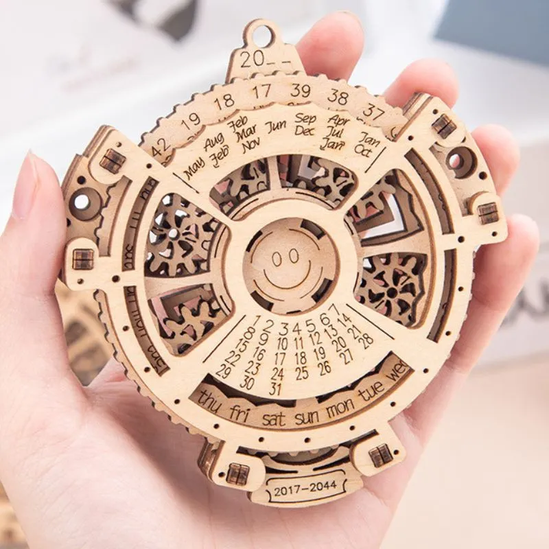 Cadouri pentru Iubit - Puzzle 3D din lemn Calendar 21 Piese