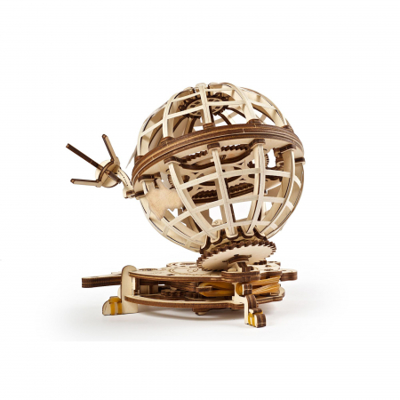 Puzzle 3D Glob pamantesc din lemn Ugears [8]